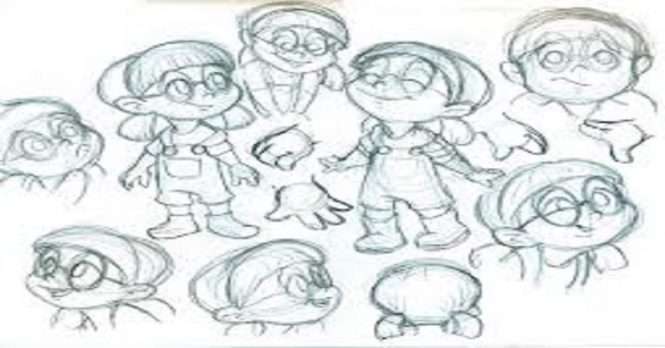 The Little Girl Character Sketch